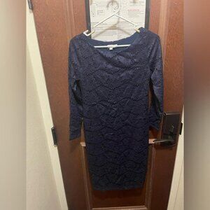 Ingrid+Isabel Women's Maternity Blue Dress Size Medium